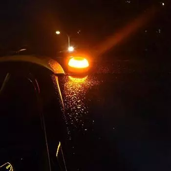 Автомобильный взрывной мигающий аварийный сигнальный фонарь V16 перезаряжаемый водонепроницаемый сильный магнитный индукционный стробоскоп светодиодный предупреждающий фонарь оранжевый