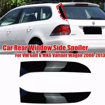 Автомобильный задний спойлер, боковой спойлер, крыло, сплиттер для VW Golf 6 MK6 Variant Wagon 2008 2009 2010 2011 2012 2013 Наклейка на автомобиль