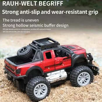 Автомобиль с дистанционным управлением, 1:18 масштаб вездеходная стреляющая водяными бомбами машина с дистанционным управлением, перезаряжаемая Type 1 чёрный