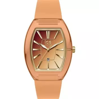 Авторизованный дистрибьютор Ice Watch женские часы 024036 купол персиково-вишневый закат маленькая секундная стрелка дата [Ice-watch] [ICE boliday]