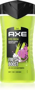 Axe Epic Fresh Gel De Douche Visage, Corps Et Cheveux TU прозрачный