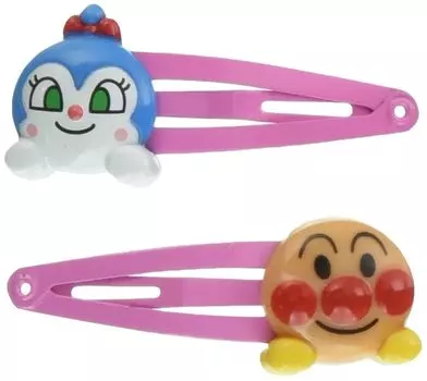 Аксессуар для волос Anpanman Three Pin Anpanman и Kokin-chan