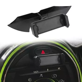 Аксессуары для MINI Cooper F54 F55 F56 F57 F60 черный автомобильный держатель для телефона слот для крепления на приборной панели авто интерьер f56