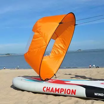 Аксессуары для SUP-серфинга Каяк Весло для бега по ветру Надувные лодки Каноэ Дрейфующие паруса с прозрачным окном Складные двигатели