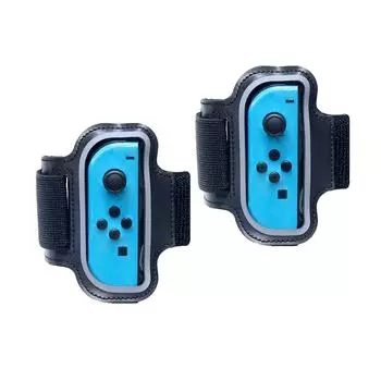 Аксессуары для Switch Sports, ремешок на ногу, совместимый с Nintendo Switch/Ring Fit Adventure Game/Switch Sports Play Soccer 60cm чёрный
