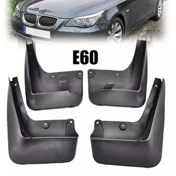 Аксессуары подходят для Bmw 5 серии E60 2004 2005 2006 2007-2010 Брызговики Брызговики Переднее заднее крыло седана