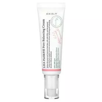 Axis-Y, LHA Peel & Peel Pore Balancing Cream, 1,69 жидких унций (50 мл)
