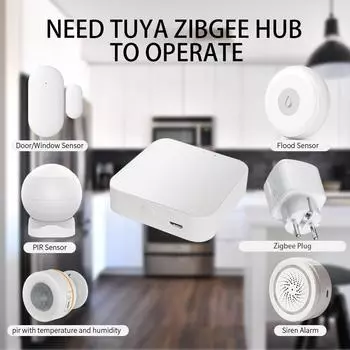 AXUS ZigBee Socket Plug EU 16A Adapter Power Monitor Smart Socket APP Remote Control Tuya Smart For Alexa Google Home Assistant zigbee plug 1pc