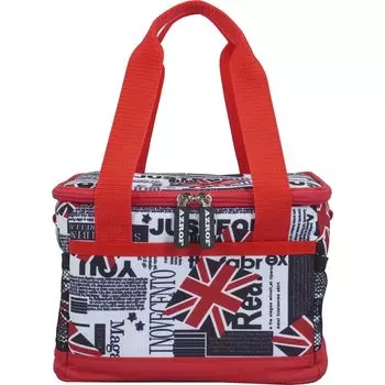 AZROF Round Accessory Square Cooler Bag Union Red 38