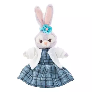 B873S Analog Dress and Cardigan Coordination Layered Stella Lou Plush Toy Badge Stuffed Bag 14cm Costume Handmade Costume [atelier_memory]