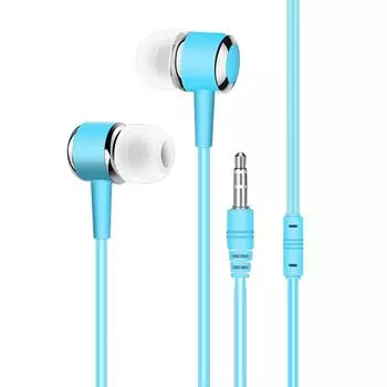 B# 3.5mm Plug Wired Headsets for Mobile Phone PC Laptop Computer MP3 (Purple)