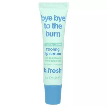 b.fresh, Bye Bye To The Burn, охлаждающая сыворотка для губ, мята, 0,5 жидких унций (15 мл)