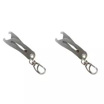 B# Portable Precise Thread Size Checker Keychain Nut and Bolt Thread Checker