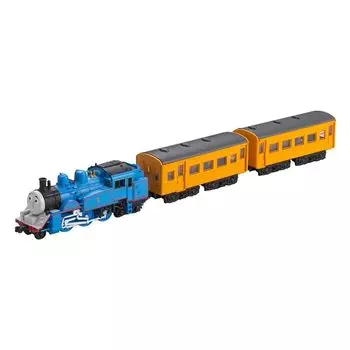 B train shorty Oigawa Railway Thomas the Tank Engine C11 тип 227 + пассажирский вагон (Сухафу 42 + Оха 47) (1 локомотив + 2 пассажирских вагона) пластиковая модель