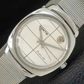 Б/У FORTIS TRUELINE AUTOMATIC SWISS MENS C ЦИФЕРБЛАТОМ БЕЛОГО ЦВЕТА a433035-2 R114-a433035