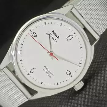 Б/У HMT JANATA INDIAN MENS МЕХАНИЧЕСКИЕ ЧАСЫ a278728-1 Sku530-a278728