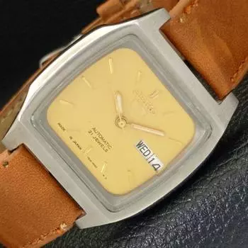 Б/У JAPAN SEIKO 5 AUTOMATIC 7S26A МУЖСКИЕ ЧАСЫ С ОРИГИНАЛЬНЫМ ЦИФЕРБЛАТОМ ДНЯ/ДАТЫ a427881-2 R1054-a427881