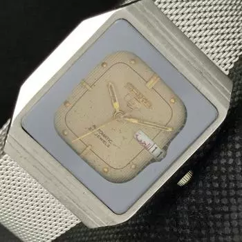 Б/у классические японские часы SEIKO 5 AUTOMATIC 6349A мужские оригинальные часы с циферблатом a416127-2 R10621f-a416127