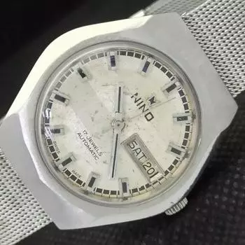 Б/у NINO AUTOMATIC SWISS MENS ОРИГИНАЛЬНЫЕ ЧАСЫ 535-a283074-2 lot535-a283074
