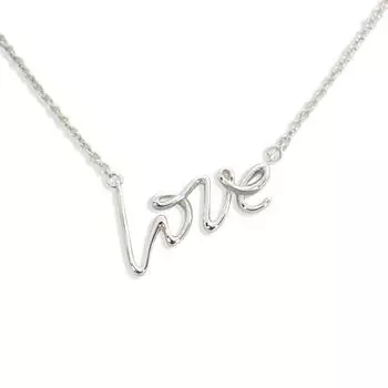 [Б/у] Ожерелье TIFFANY/Tiffany 925 Paloma Picasso LOVE [g371-58]