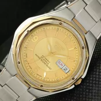 Б/У подлинные мужские часы SEIKO 5 AUTOMATIC 7S36B из Японии с оригинальным циферблатом a416161-2 R10621f-a416161