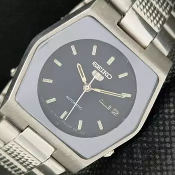 Б/У SEIKO 5 OLD AUTOMATIC 6309A МУЖСКИЕ ЯПОНСКИЕ ОРИГИНАЛЬНЫЕ ЧАСЫ С ЦИФЕРБЛАТОМ a416146-2 R10621f-a416146
