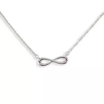 [Б/у] TIFFANY/Tiffany 925 Infinity Pendant/Necklace [g342-38]