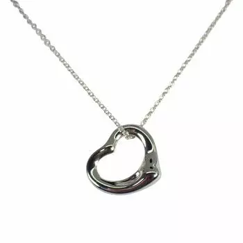 [Б/у] TIFFANY/Tiffany 925 Open Heart Подвеска/ожерелье [g303-6]