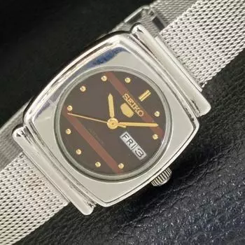 Б/У винтажные часы SEIKO 5 AUTOMATIC 2906A из Японии женские оригинальные часы с циферблатом a433726-2 R118-a433726