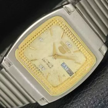 Б/У винтажные часы SEIKO 5 AUTOMATIC 4219A JAPAN BOY с оригинальным циферблатом a433859-2 R119-a433859