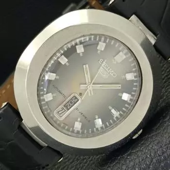 Б/У винтажные мужские часы SEIKO 5 AUTOMATIC 6119C из Японии с оригинальным циферблатом a433938-2 R119-a433938
