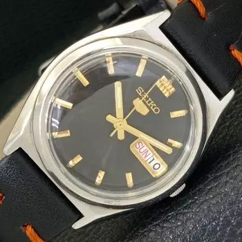 Б/У винтажные мужские часы SEIKO 5 AUTOMATIC 7S26A из Японии с оригинальным циферблатом a433545-2 R117-a433545