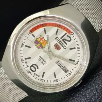 Б/У винтажные мужские часы SEIKO 5 AUTOMATIC 6319A из Японии с серебряным циферблатом a433836-2 R119-a433836