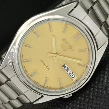 Б/У винтажные мужские часы SEIKO 5 AUTO 7S26A из Японии с оригинальным циферблатом 596a-a319312-9 SKU596a-a319312