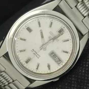 Б/У винтажные мужские часы SEIKO 5 AUTO 7009A из Японии с оригинальным циферблатом 621b-a413566-2 SKU621b-a413566