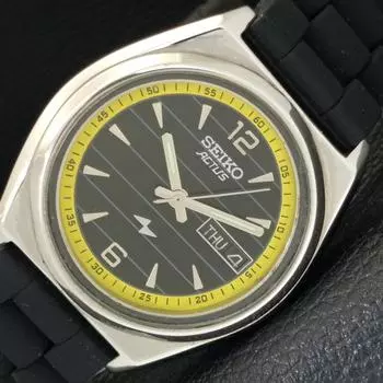 Б/У винтажные мужские часы SEIKO ACTUS AUTOMATIC 7S26A из Японии с черным циферблатом a433625-2 R118-a433625