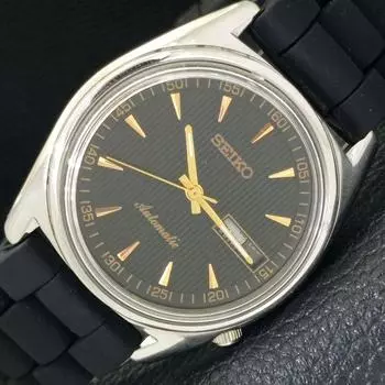 Б/У винтажные мужские часы SEIKO AUTOMATIC 6119B из Японии с черным циферблатом a433817-2 R119-a433817