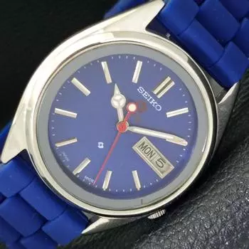 Б/У винтажные мужские часы SEIKO EXPO 70 AUTOMATIC 7009A из Японии с синим циферблатом a433840-2 R119-a433840