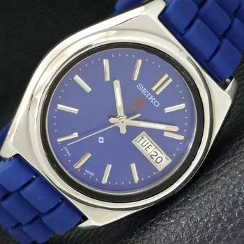 Б/У винтажные мужские часы SEIKO EXPO 70 AUTOMATIC 7S26A JAPAN с синим циферблатом a433524-2 R117-a433524