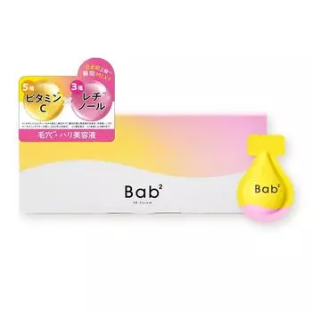 Bab2 Vitale Serum 1 мл x 14 пакетов Сыворотка с витамином С, ретинолом, CICA, ниацинамидом, Бакучиол Аудио