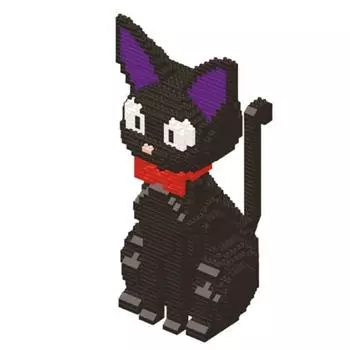 BABU BIG black cat большой наноблок 8806, разные цвета, популярные корейские игрушки