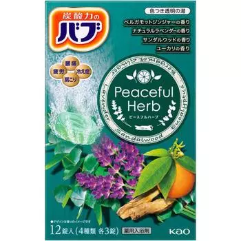 Babu Peaceful Herb 40 г X 12 таблеток