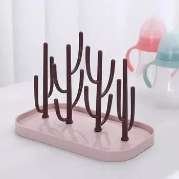 Baby feeding bottle drain rack, nipple feeding cup holder, storage drying rack, bottle cleaning and drying machine