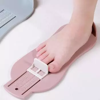 Baby Foot Length Measure Gauge Kids Toddler Shoe Size Boy Girl Measuring Ruler Fittings Children s Foot Measuring Ruler Tools синий
