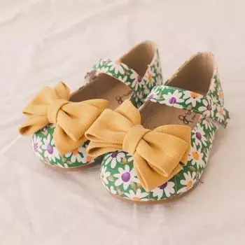 Baby Jam Girls Шафран на плоской подошве Зеленый-BB344 120
