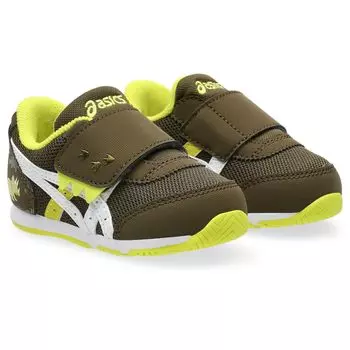 Baby Shoes Basic Low Cut 1 Belt Olive 392 cm [Sukusuku] [Color Available] Brown/White 15.5