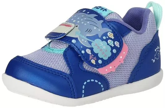 Baby Shoes CR B154 Blue cm 2E [Carrot] 13.5 синий
