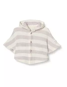 BABY Smoothy Rib Border Poncho PBNT231409 LAV 80 [мороженое пике]