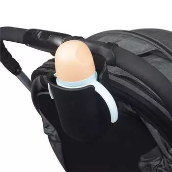 Baby Stroller Cup Holder Storage Box Baby Carriage Cup HoldeWater Cup Holder Outdoor Portable Stroller Bicycle чёрный