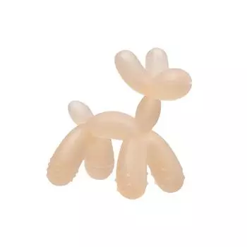 Baby Teething Ring And Teething Stick Tooth Grinding Silicone Toy One Size бежевый
